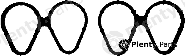  VICTOR REINZ part 11-33448-01 (113344801) Gasket Set, intake manifold