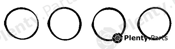  VICTOR REINZ part 11-77542-01 (117754201) Gasket Set, intake manifold
