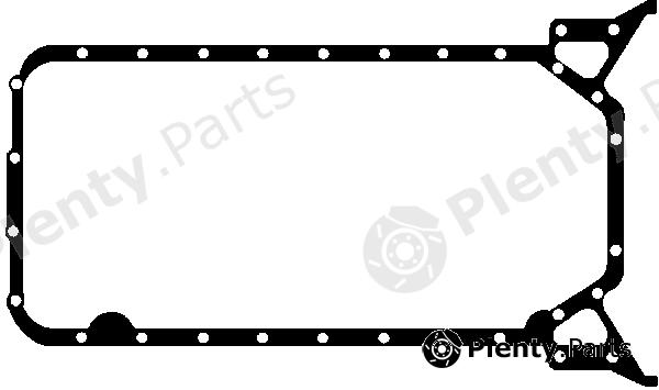  VICTOR REINZ part 71-26204-10 (712620410) Gasket, wet sump