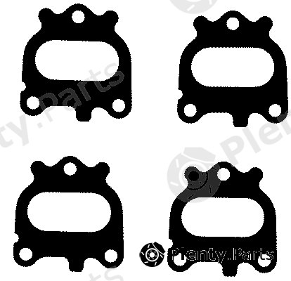  VICTOR REINZ part 11-53742-01 (115374201) Gasket Set, exhaust manifold