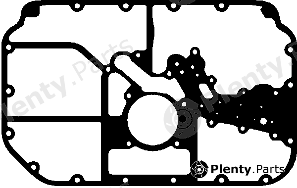  VICTOR REINZ part 71-31707-00 (713170700) Gasket, oil sump