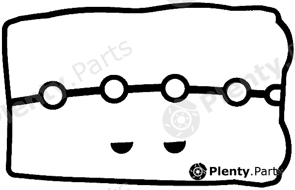  VICTOR REINZ part 15-53456-01 (155345601) Gasket Set, cylinder head cover