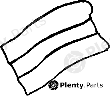  VICTOR REINZ part 71-52566-00 (715256600) Gasket, cylinder head cover