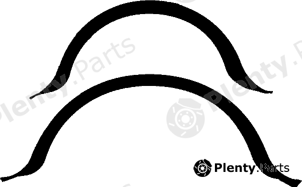  VICTOR REINZ part 10-53474-01 (105347401) Gasket Set, wet sump
