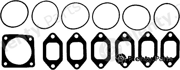  VICTOR REINZ part 11-24361-03 (112436103) Gasket Set, intake/exhaust manifold
