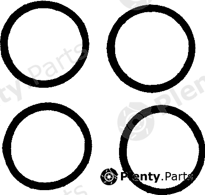  VICTOR REINZ part 11-37824-01 (113782401) Gasket Set, intake manifold