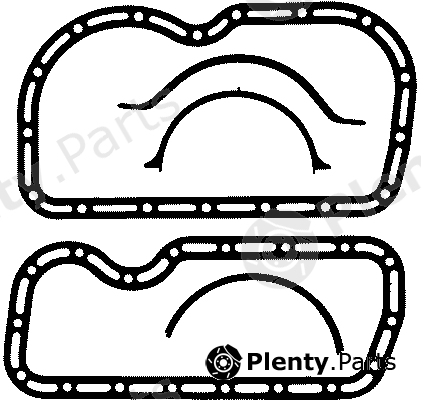  VICTOR REINZ part 10-52968-01 (105296801) Gasket Set, wet sump
