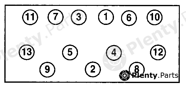  AJUSA part 10124000 Gasket, cylinder head