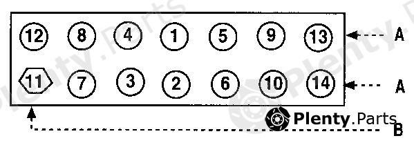  AJUSA part 10108700 Gasket, cylinder head