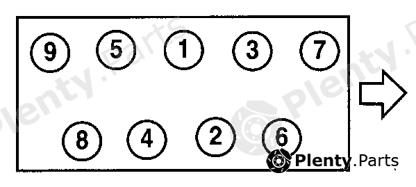  AJUSA part 10012900 Gasket, cylinder head