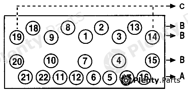  AJUSA part 10129700 Gasket, cylinder head