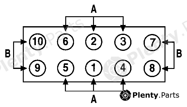  AJUSA part 10139400 Gasket, cylinder head