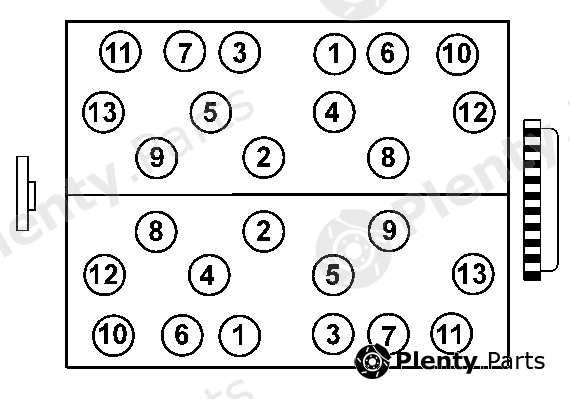  AJUSA part 10124600 Gasket, cylinder head