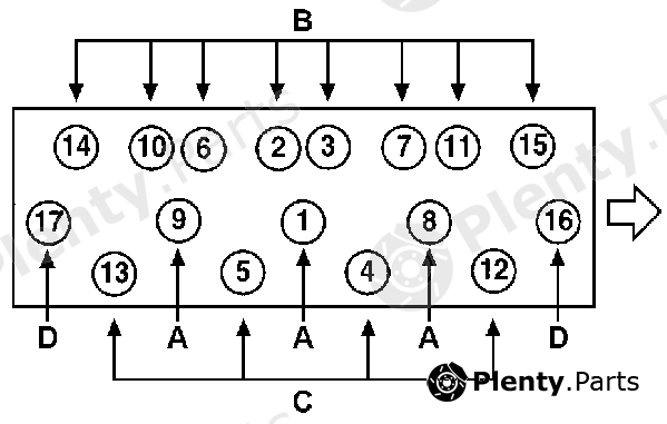  AJUSA part 10046220 Gasket, cylinder head