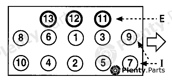  AJUSA part 10081100 Gasket, cylinder head