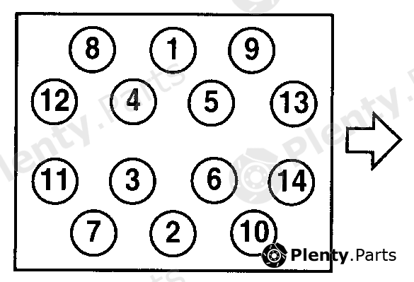  AJUSA part 10003400 Gasket, cylinder head