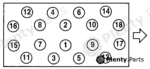  AJUSA part 10143000 Gasket, cylinder head