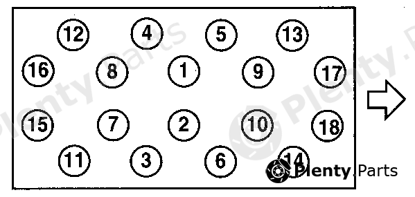  AJUSA part 10158500 Gasket, cylinder head