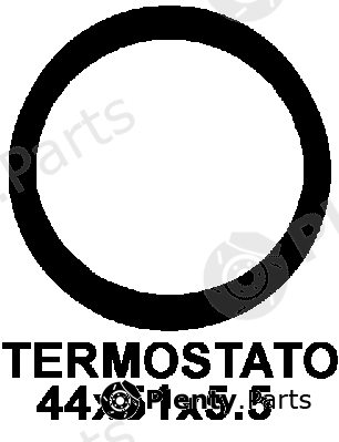  AJUSA part 00520000 Gasket, thermostat