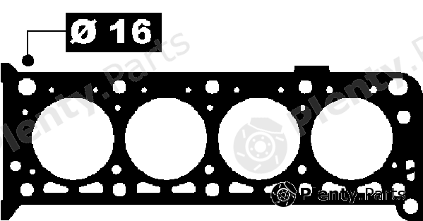 AJUSA part 10019500 Gasket, cylinder head