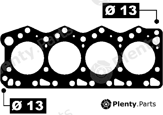  AJUSA part 10068620 Gasket, cylinder head