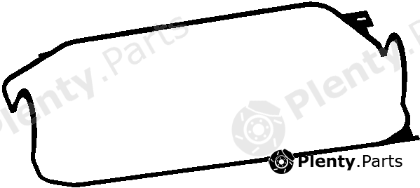  AJUSA part 11046000 Gasket, cylinder head cover