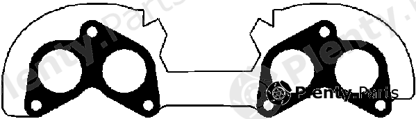  AJUSA part 13095600 Gasket, exhaust manifold