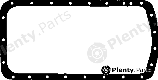  AJUSA part 14027400 Gasket, wet sump