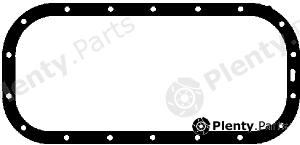  AJUSA part 14030400 Gasket, wet sump