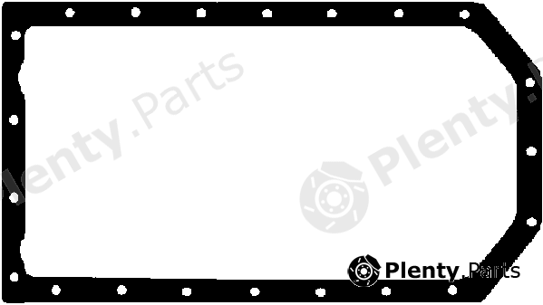  AJUSA part 14037600 Gasket, wet sump