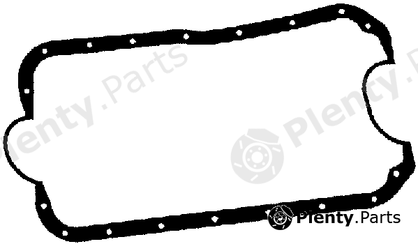  AJUSA part 14060800 Gasket, wet sump