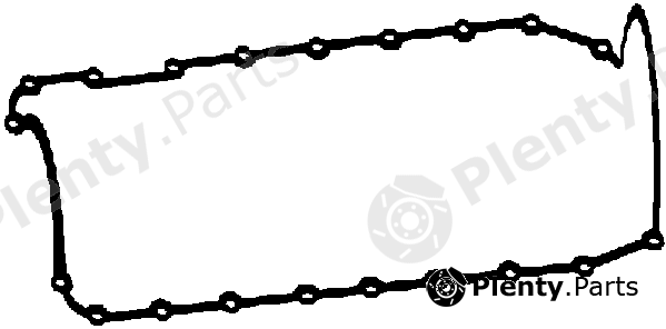  AJUSA part 14075900 Gasket, wet sump