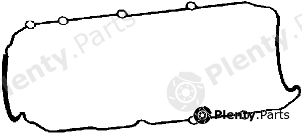  AJUSA part 14087700 Gasket, wet sump
