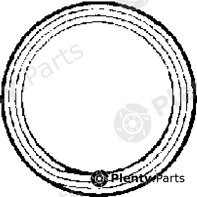  AJUSA part 19001100 Seal, exhaust pipe