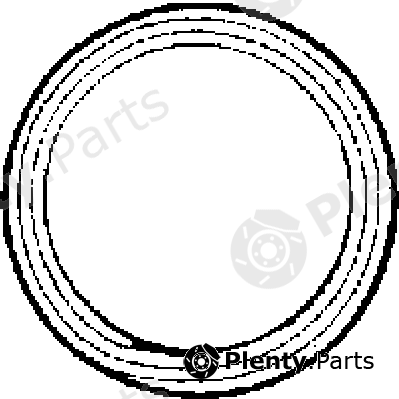  AJUSA part 19001800 Seal, exhaust pipe