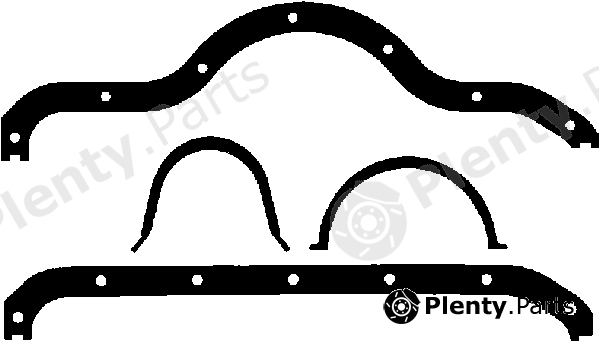  AJUSA part 59001600 Gasket Set, wet sump