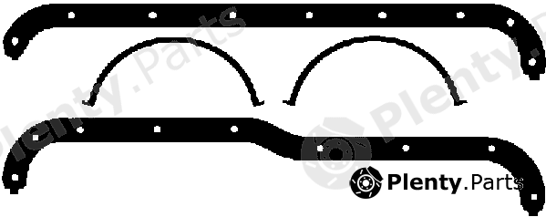  AJUSA part 59001800 Gasket Set, wet sump