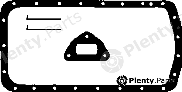  AJUSA part 59003700 Gasket Set, wet sump