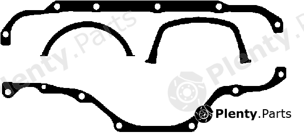  AJUSA part 59010900 Gasket Set, wet sump