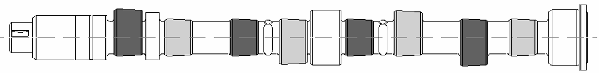  AJUSA part 93010700 Camshaft