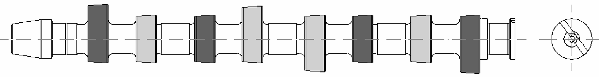  AJUSA part 93010800 Camshaft