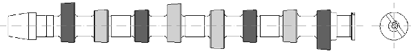  AJUSA part 93010900 Camshaft