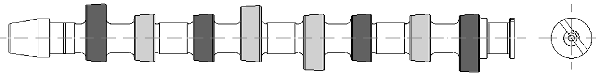 AJUSA part 93022100 Camshaft