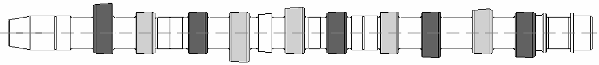  AJUSA part 93033400 Camshaft