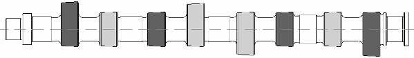  AJUSA part 93034400 Camshaft