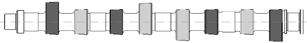  AJUSA part 93034500 Camshaft