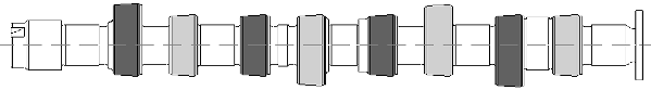  AJUSA part 93035100 Camshaft