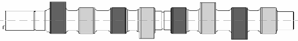  AJUSA part 93036200 Camshaft