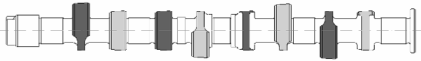  AJUSA part 93099400 Camshaft