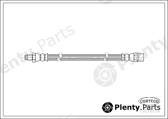  CORTECO part 19018109 Brake Hose